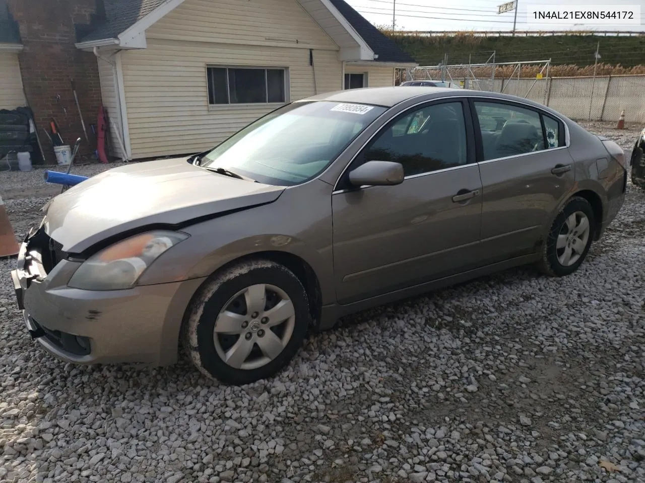 1N4AL21EX8N544172 2008 Nissan Altima 2.5