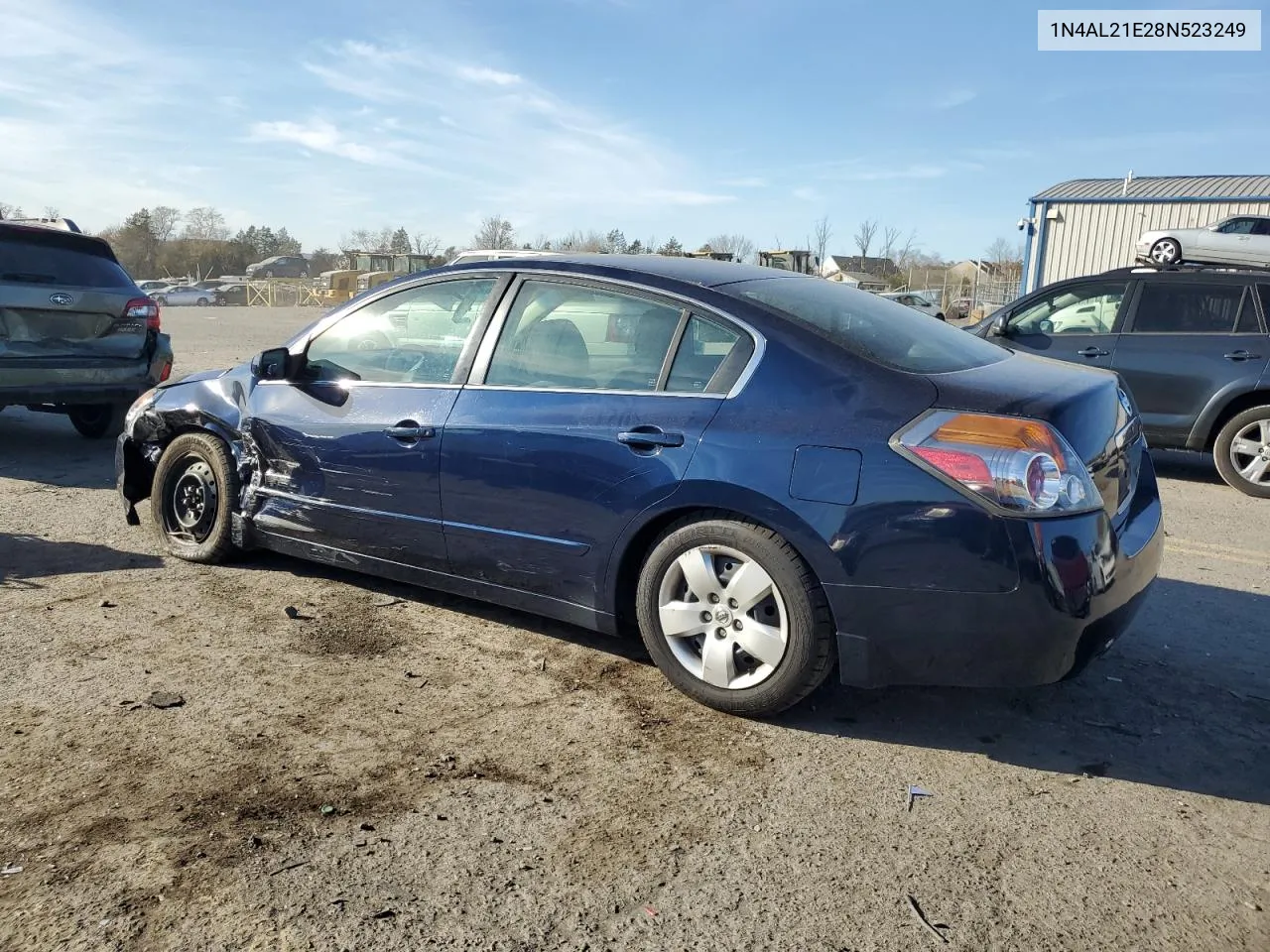 2008 Nissan Altima 2.5 VIN: 1N4AL21E28N523249 Lot: 78060714