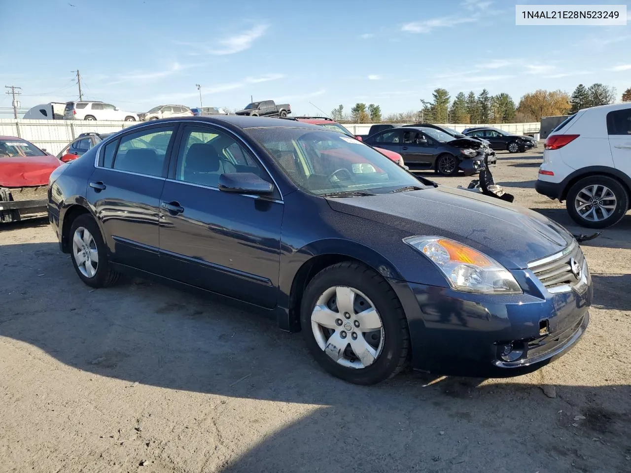 2008 Nissan Altima 2.5 VIN: 1N4AL21E28N523249 Lot: 78060714