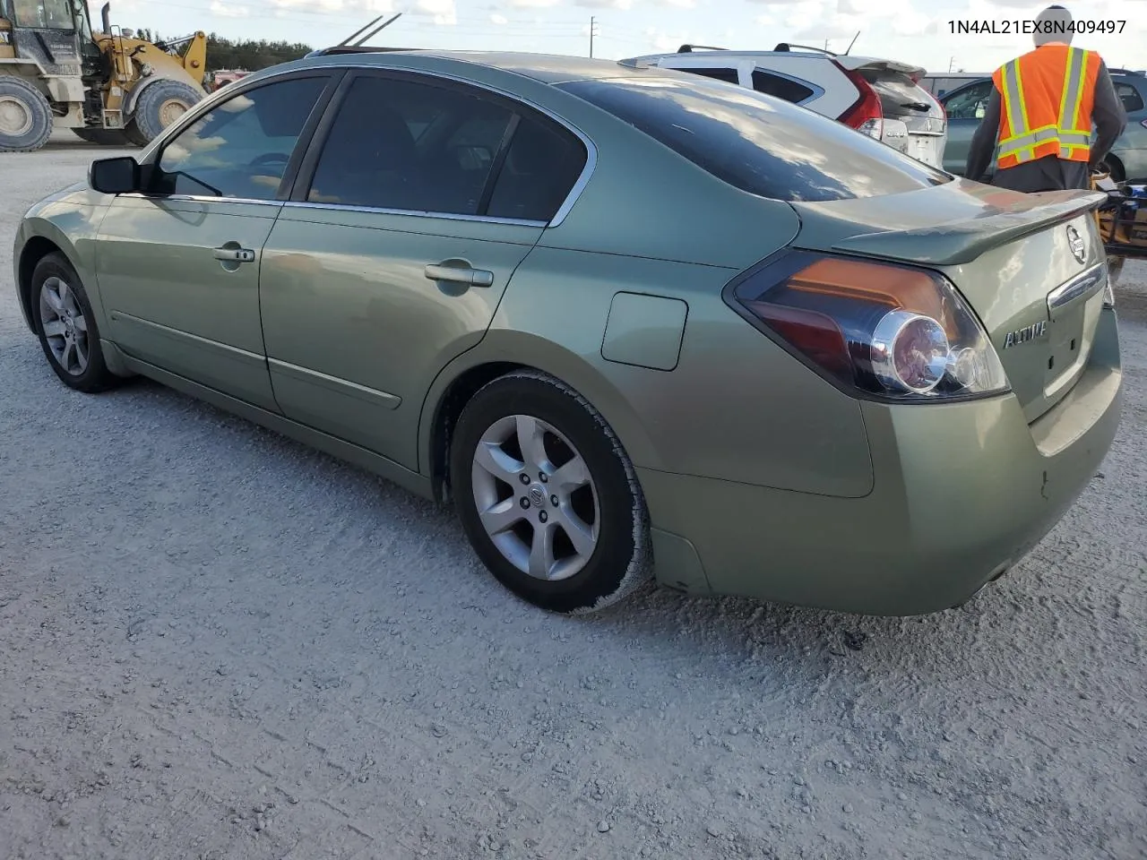 2008 Nissan Altima 2.5 VIN: 1N4AL21EX8N409497 Lot: 78172534