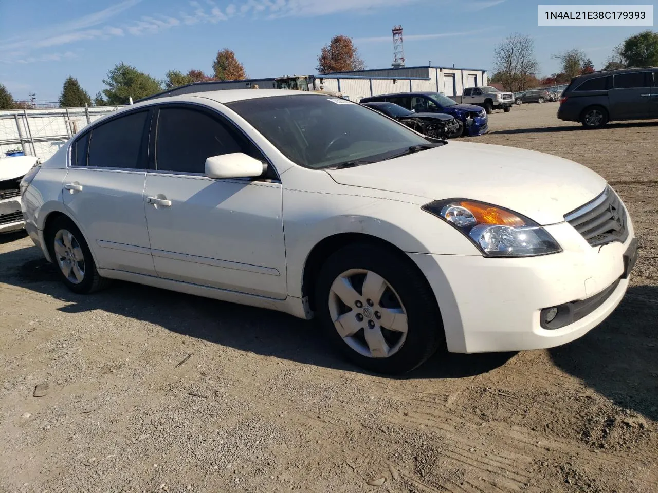 2008 Nissan Altima 2.5 VIN: 1N4AL21E38C179393 Lot: 78387924