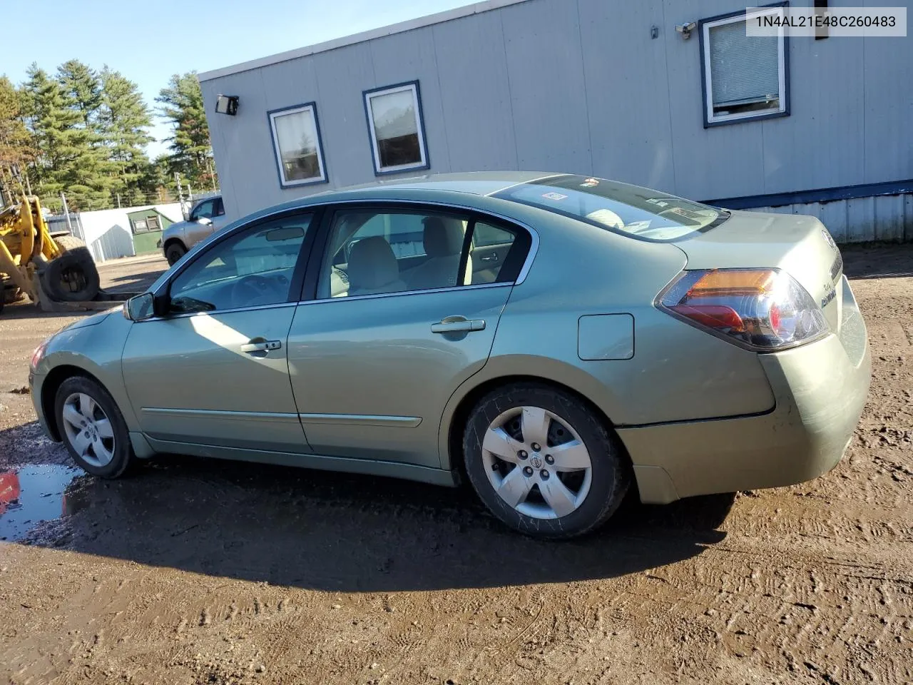 2008 Nissan Altima 2.5 VIN: 1N4AL21E48C260483 Lot: 78663584