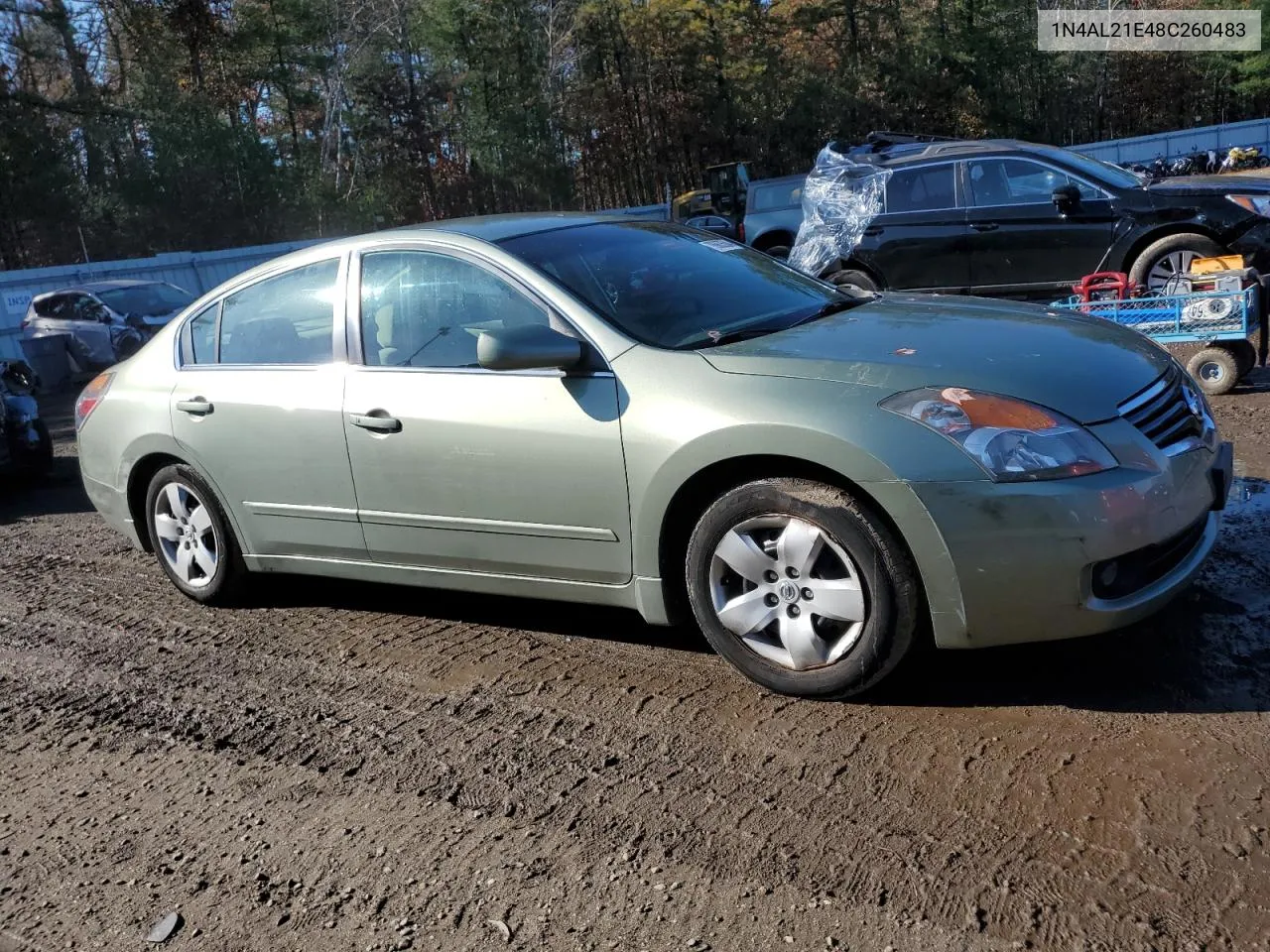 2008 Nissan Altima 2.5 VIN: 1N4AL21E48C260483 Lot: 78663584