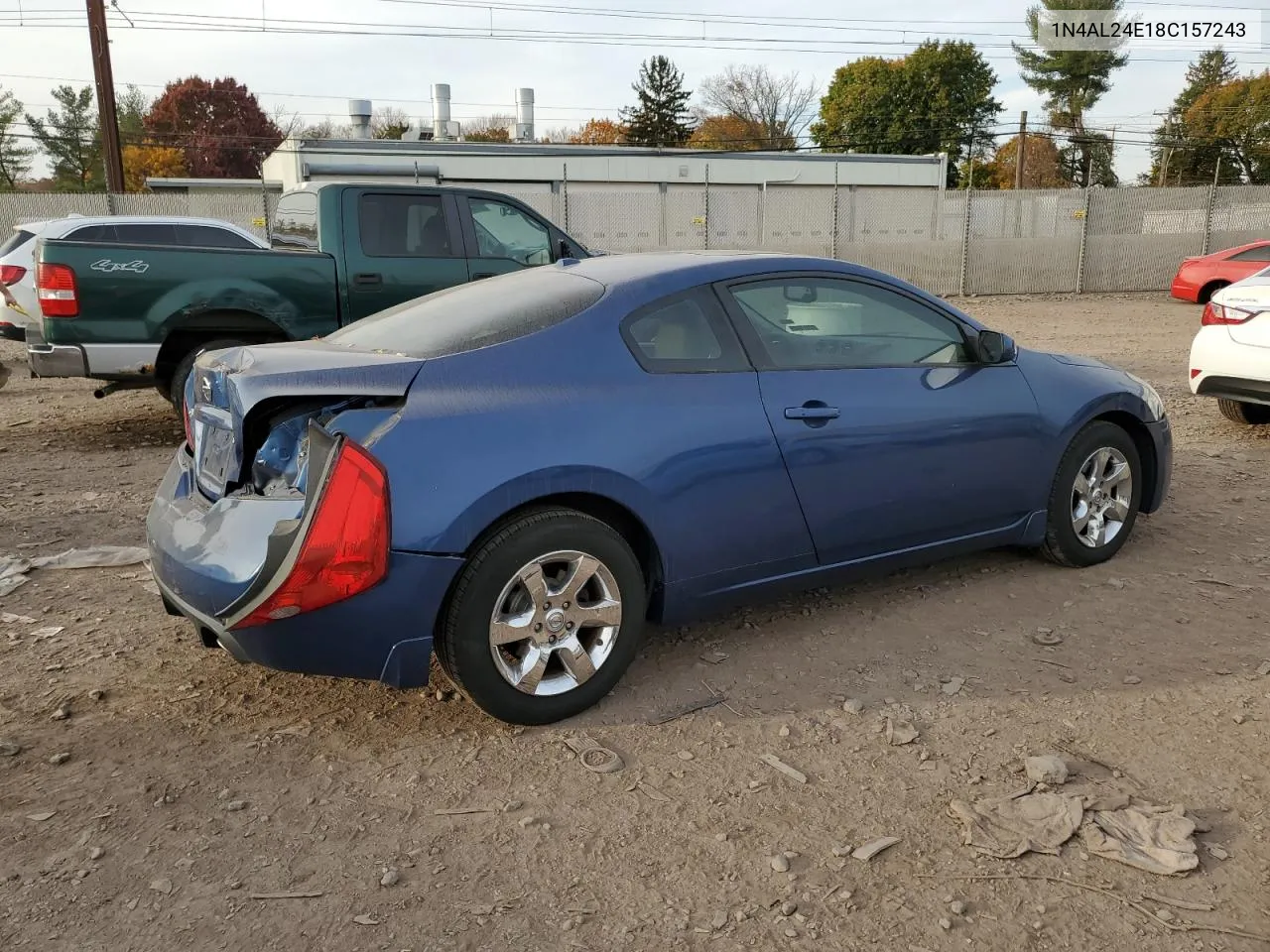 2008 Nissan Altima 2.5S VIN: 1N4AL24E18C157243 Lot: 78704644