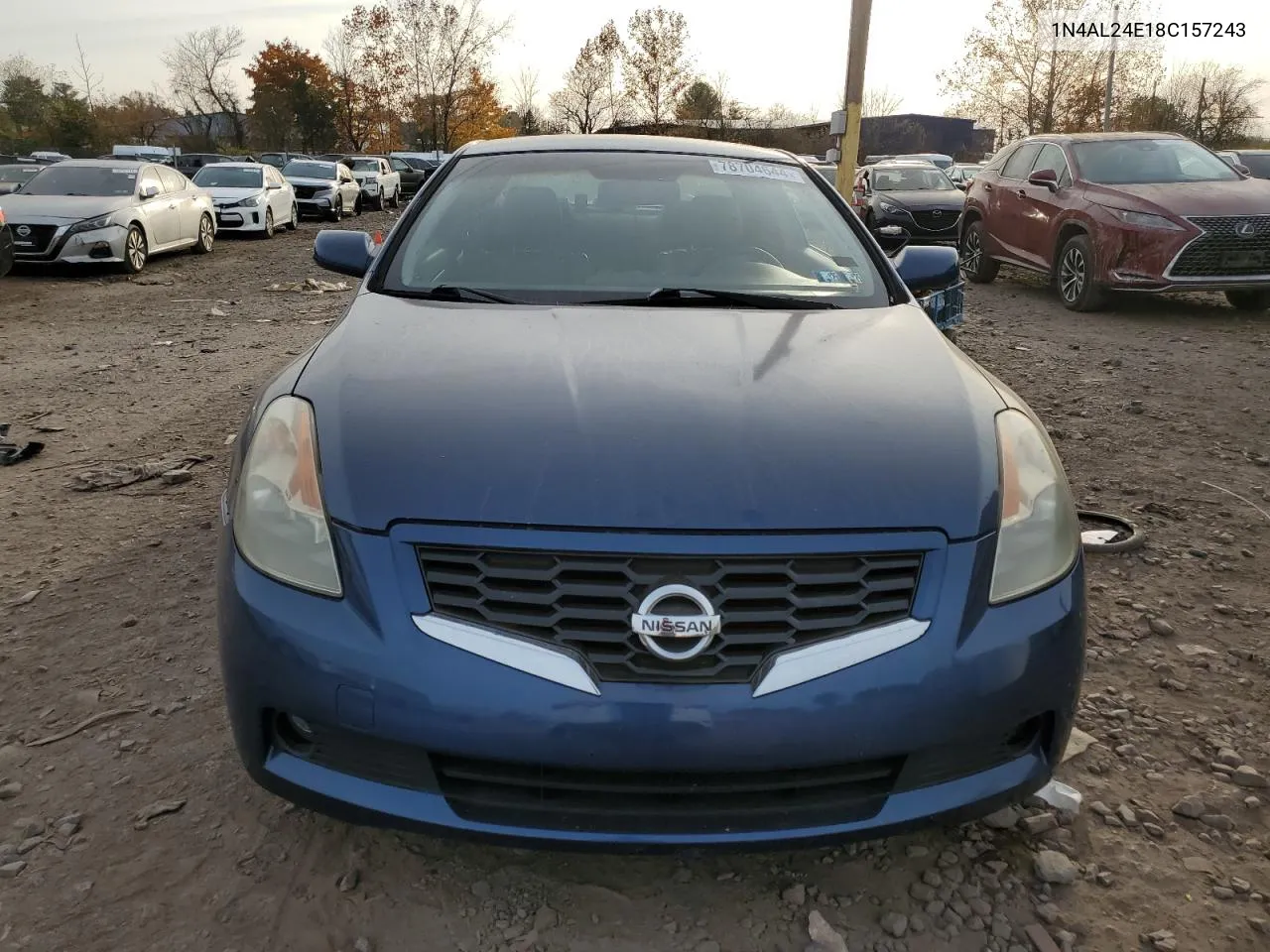 2008 Nissan Altima 2.5S VIN: 1N4AL24E18C157243 Lot: 78704644