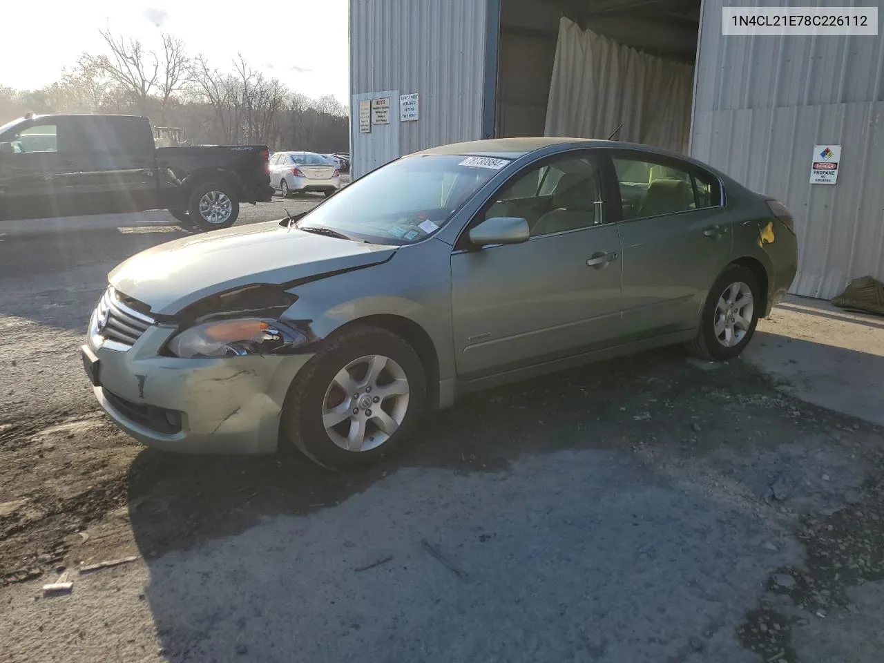 2008 Nissan Altima Hybrid VIN: 1N4CL21E78C226112 Lot: 78730884