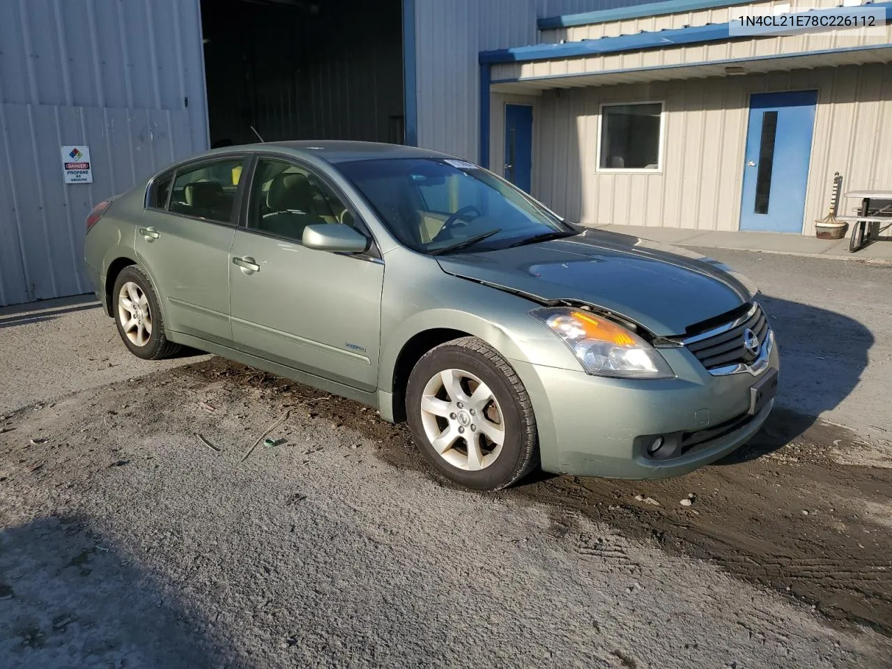 2008 Nissan Altima Hybrid VIN: 1N4CL21E78C226112 Lot: 78730884