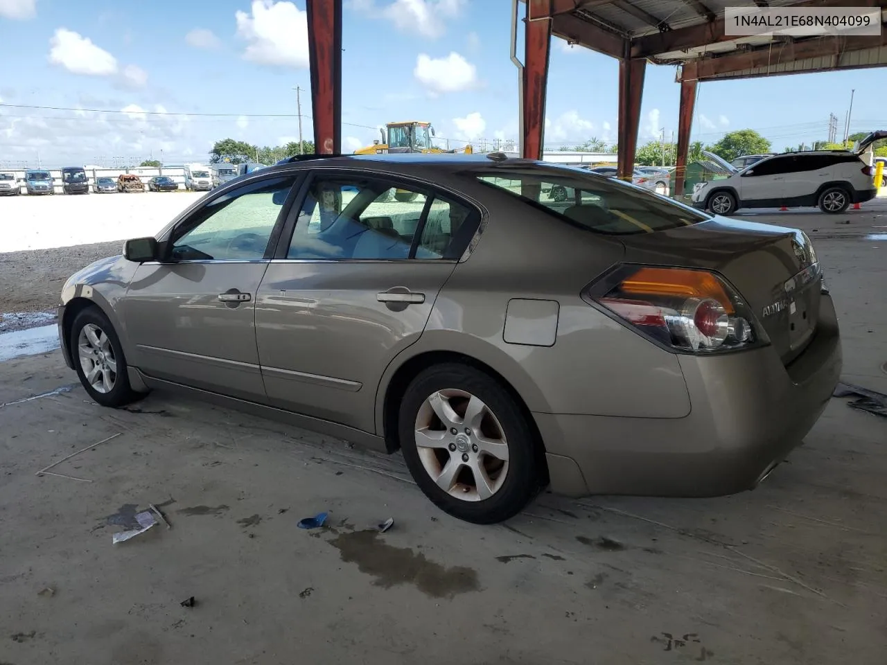 2008 Nissan Altima 2.5 VIN: 1N4AL21E68N404099 Lot: 80211124