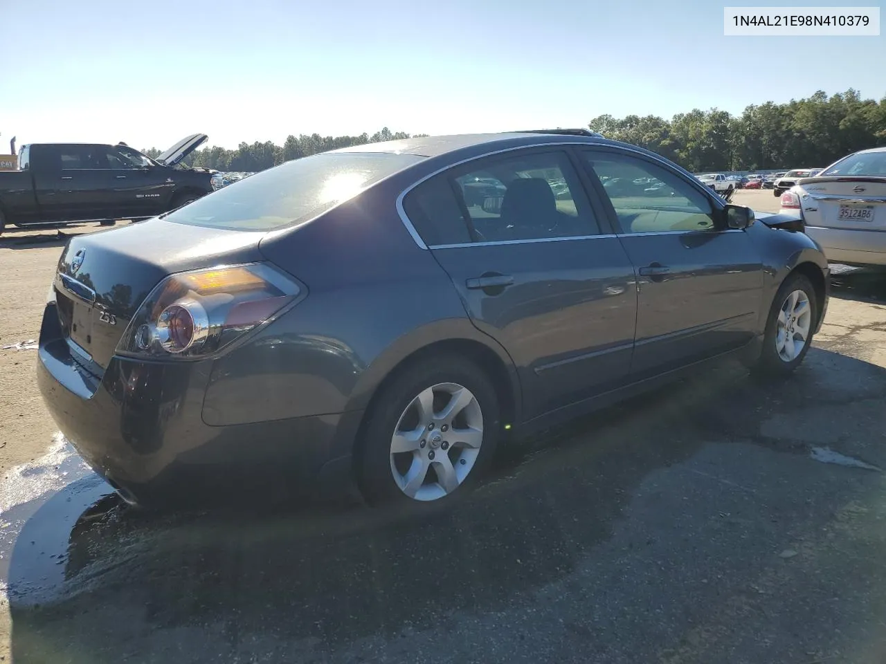 2008 Nissan Altima 2.5 VIN: 1N4AL21E98N410379 Lot: 80733144