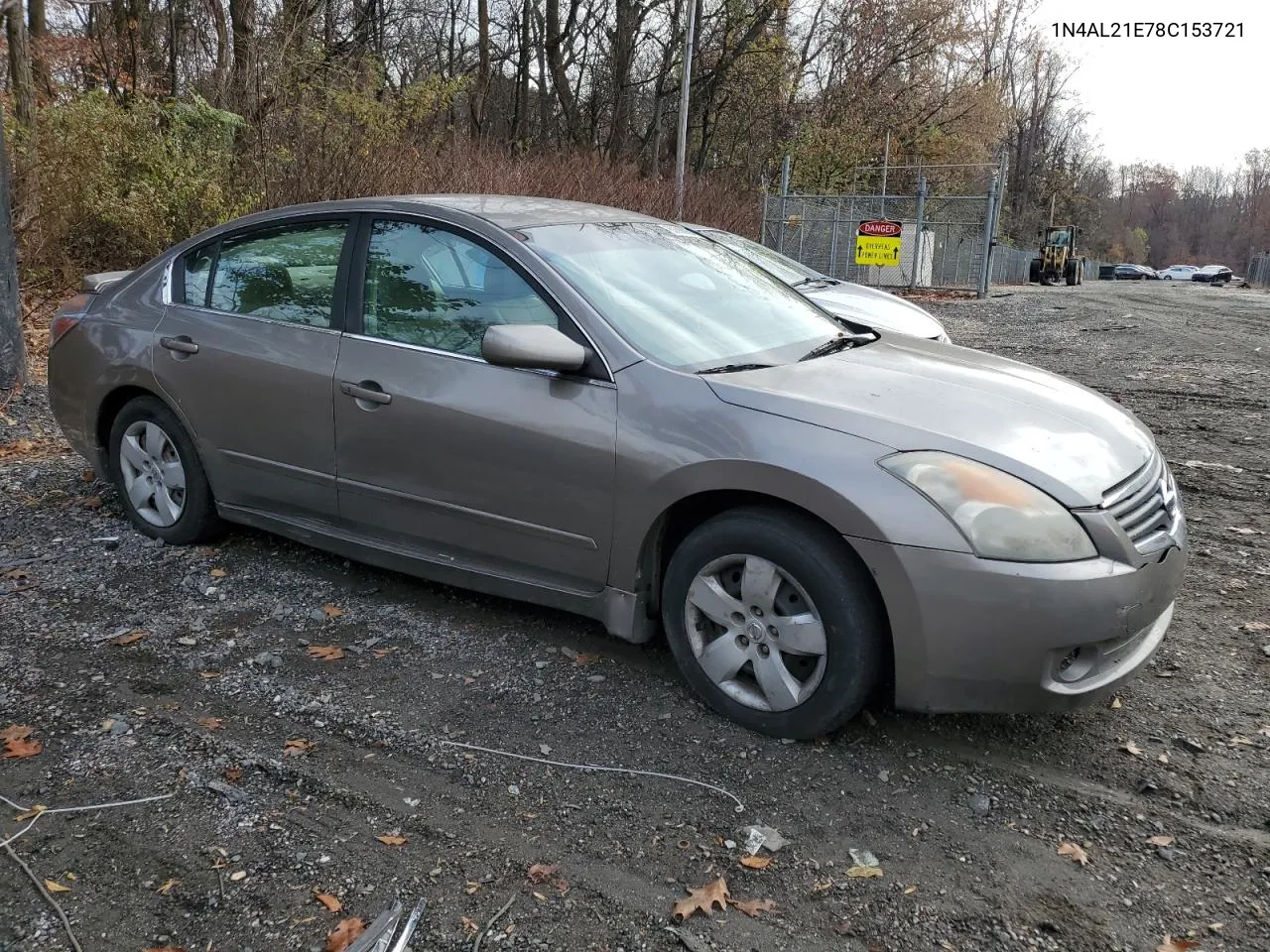 2008 Nissan Altima 2.5 VIN: 1N4AL21E78C153721 Lot: 80888994