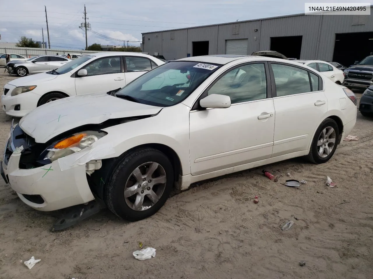 2009 Nissan Altima 2.5 VIN: 1N4AL21E49N420495 Lot: 45749814