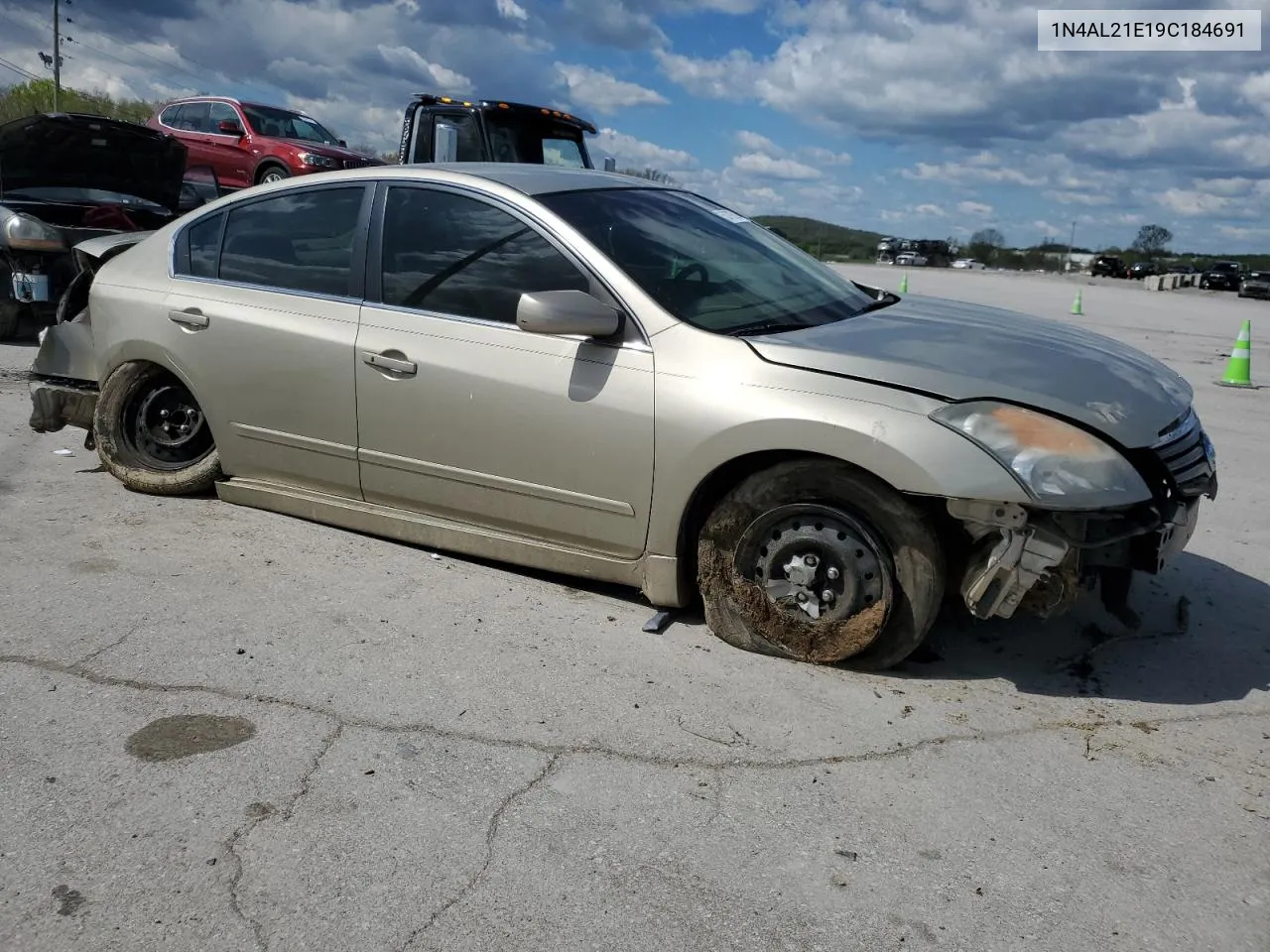 2009 Nissan Altima 2.5 VIN: 1N4AL21E19C184691 Lot: 50797094