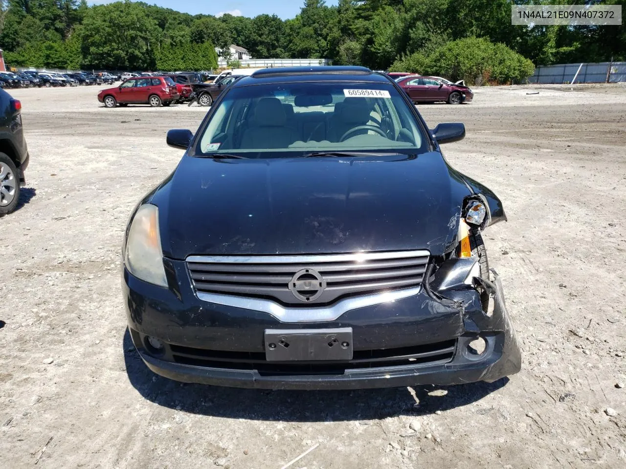 2009 Nissan Altima 2.5 VIN: 1N4AL21E09N407372 Lot: 60589414