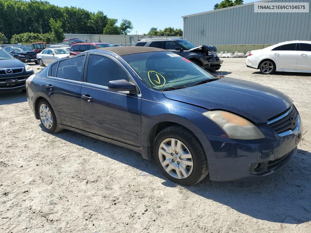 2009 Nissan Altima 2.5 VIN: 1N4AL21E69C104575 Lot: 61301374