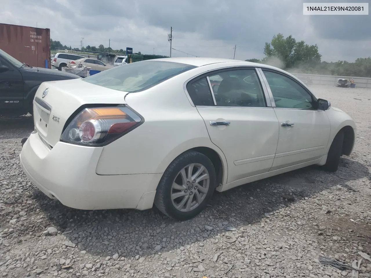 2009 Nissan Altima 2.5 VIN: 1N4AL21EX9N420081 Lot: 61507224