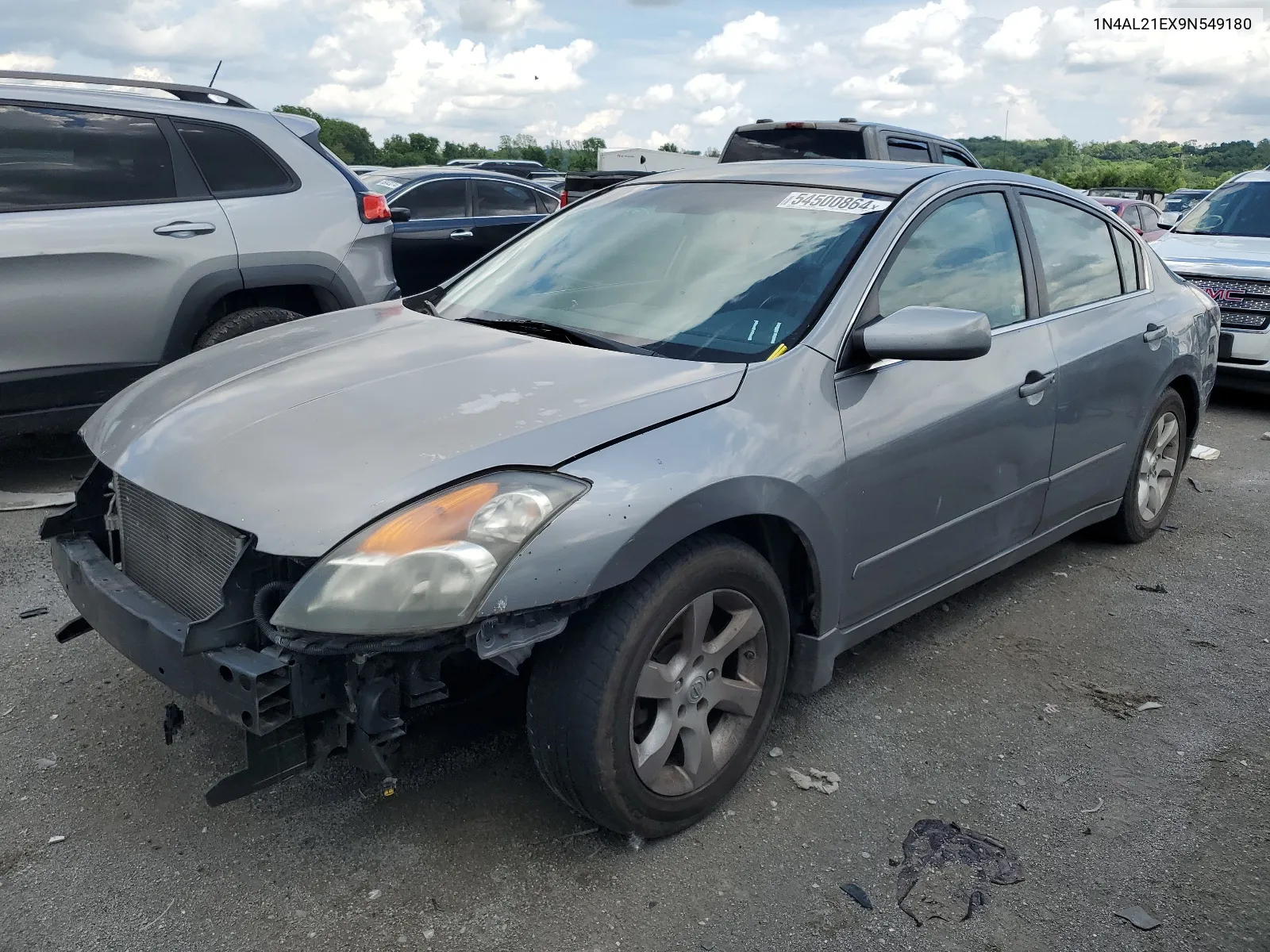 2009 Nissan Altima 2.5 VIN: 1N4AL21EX9N549180 Lot: 61993634