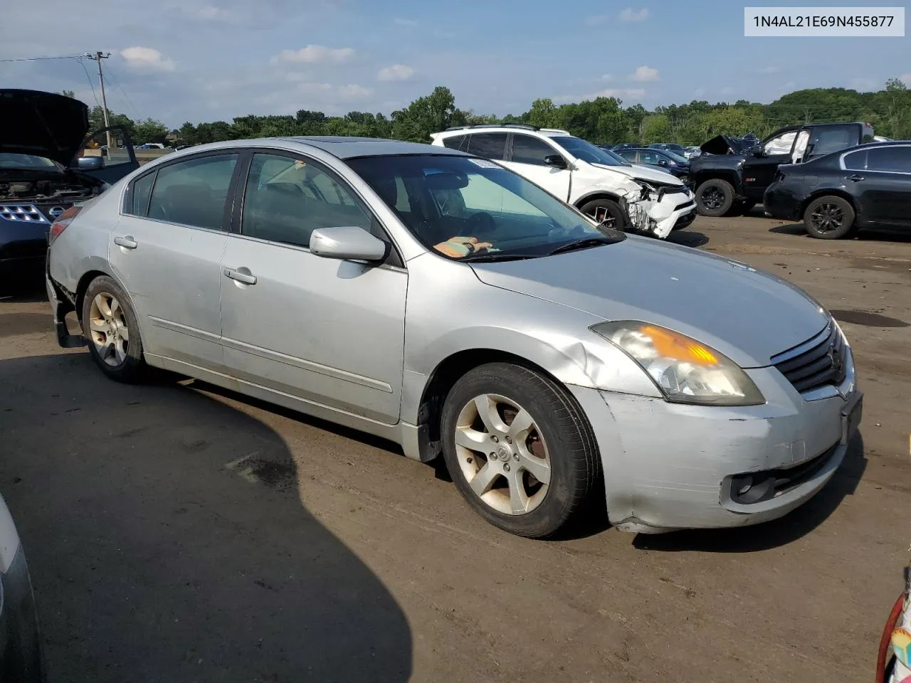 2009 Nissan Altima 2.5 VIN: 1N4AL21E69N455877 Lot: 62192574