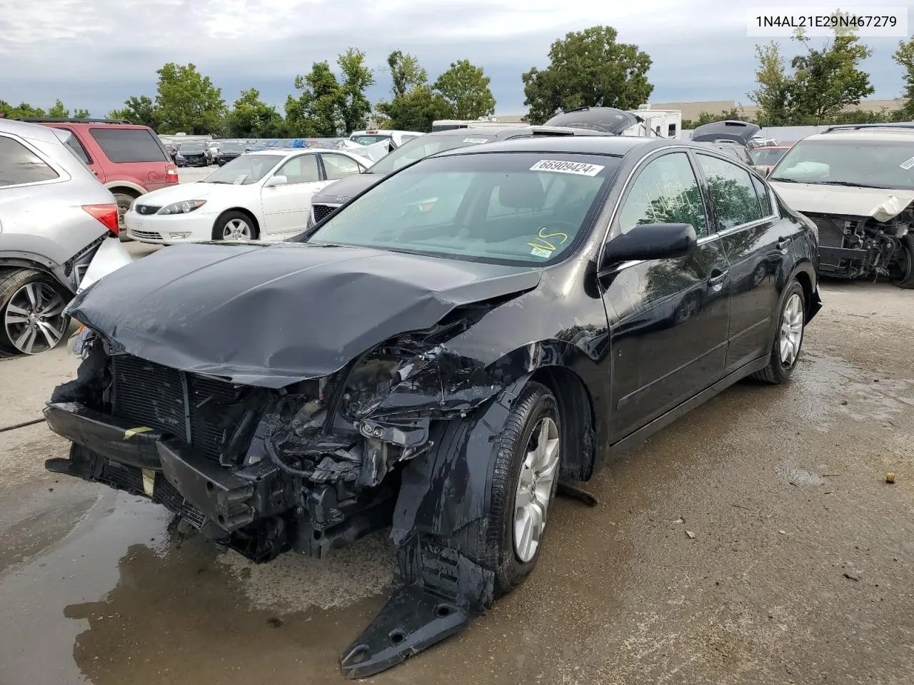 2009 Nissan Altima 2.5 VIN: 1N4AL21E29N467279 Lot: 66909424