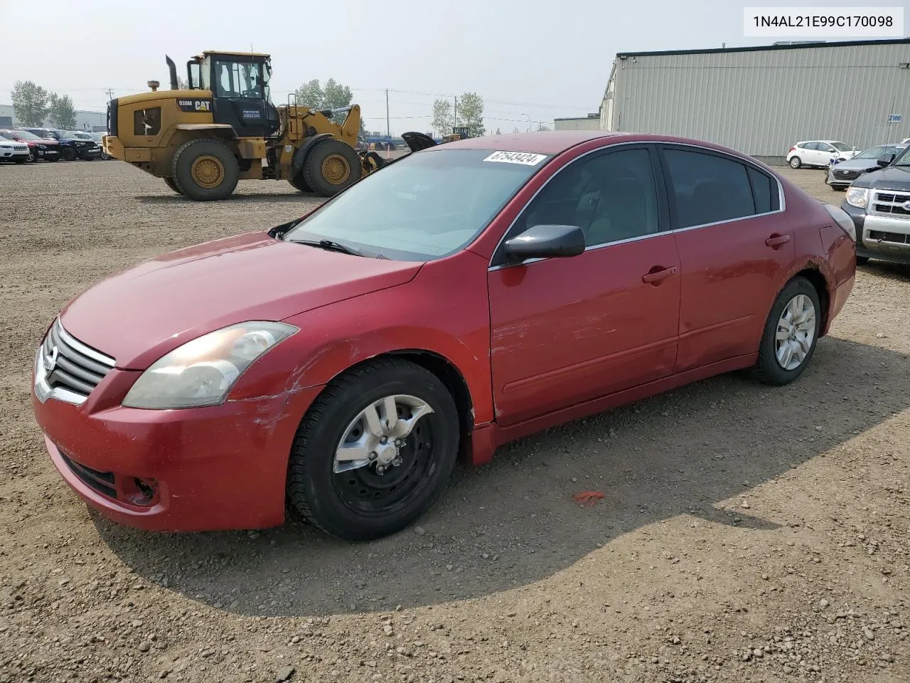 2009 Nissan Altima 2.5 VIN: 1N4AL21E99C170098 Lot: 67543424