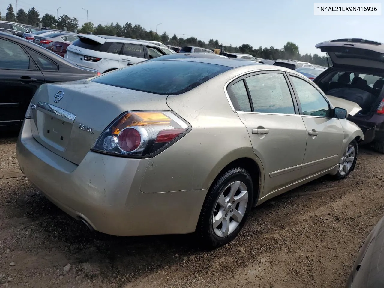 2009 Nissan Altima 2.5 VIN: 1N4AL21EX9N416936 Lot: 68704324