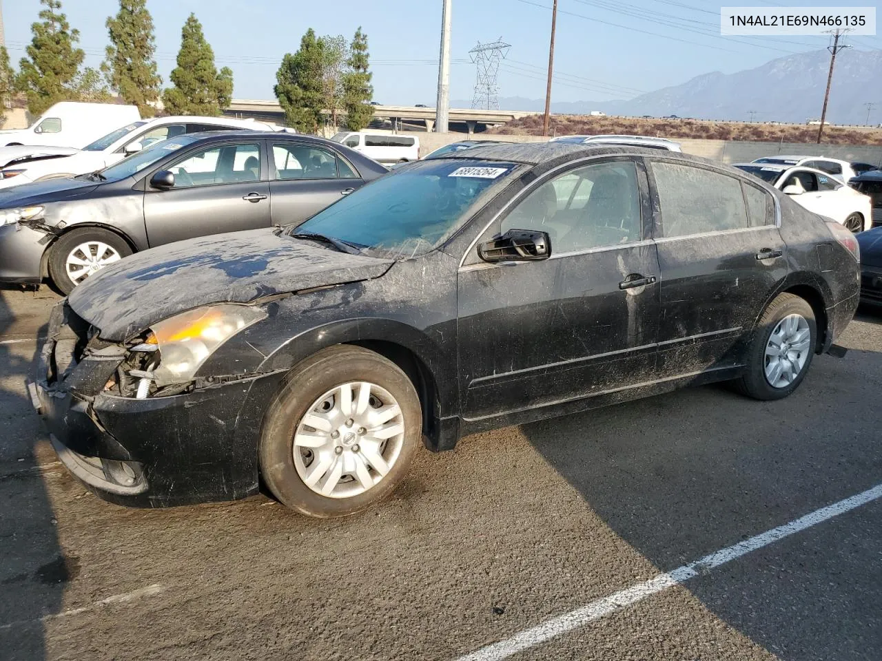 2009 Nissan Altima 2.5 VIN: 1N4AL21E69N466135 Lot: 68915264