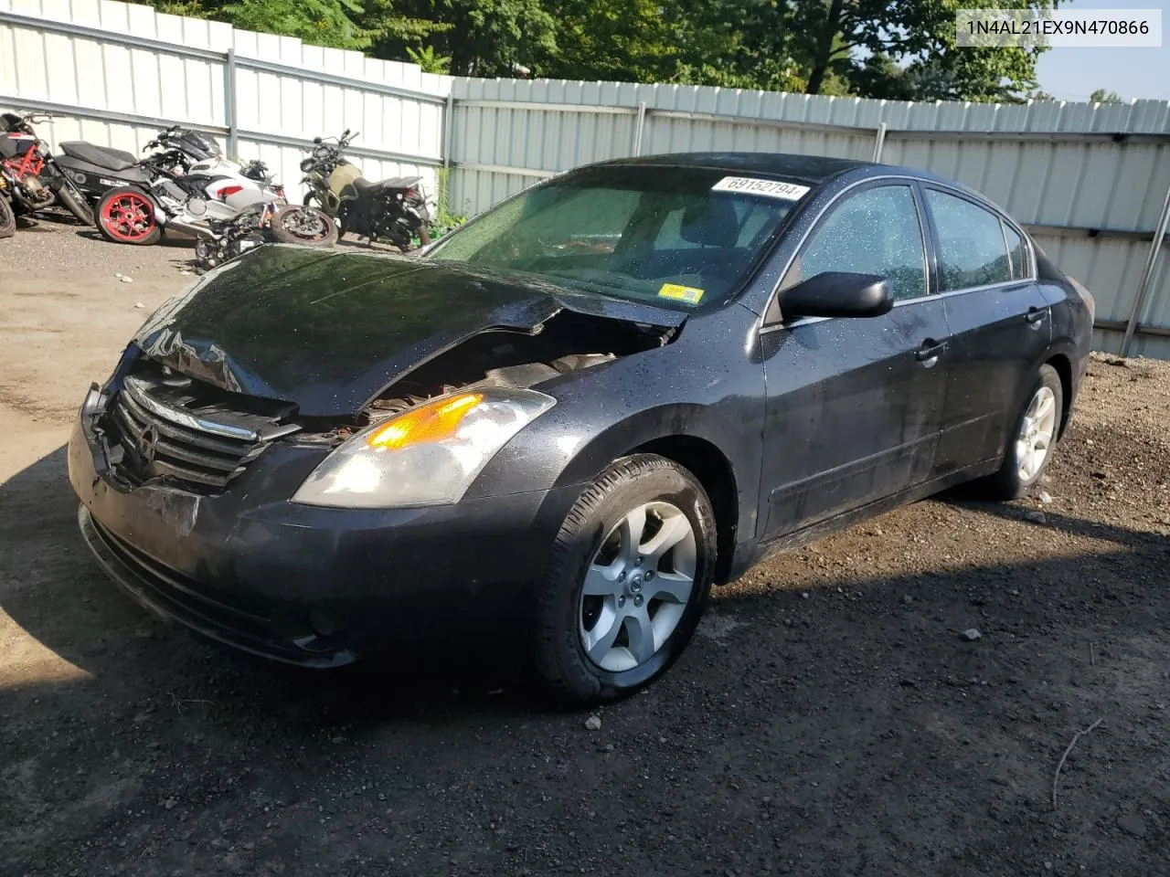 2009 Nissan Altima 2.5 VIN: 1N4AL21EX9N470866 Lot: 69152794