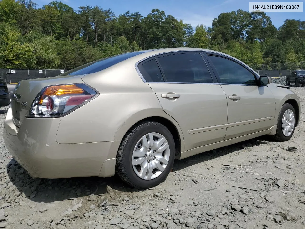 1N4AL21E89N403067 2009 Nissan Altima 2.5