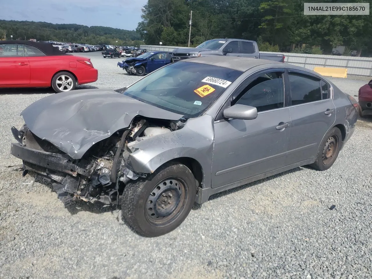 2009 Nissan Altima 2.5 VIN: 1N4AL21E99C185670 Lot: 69660724