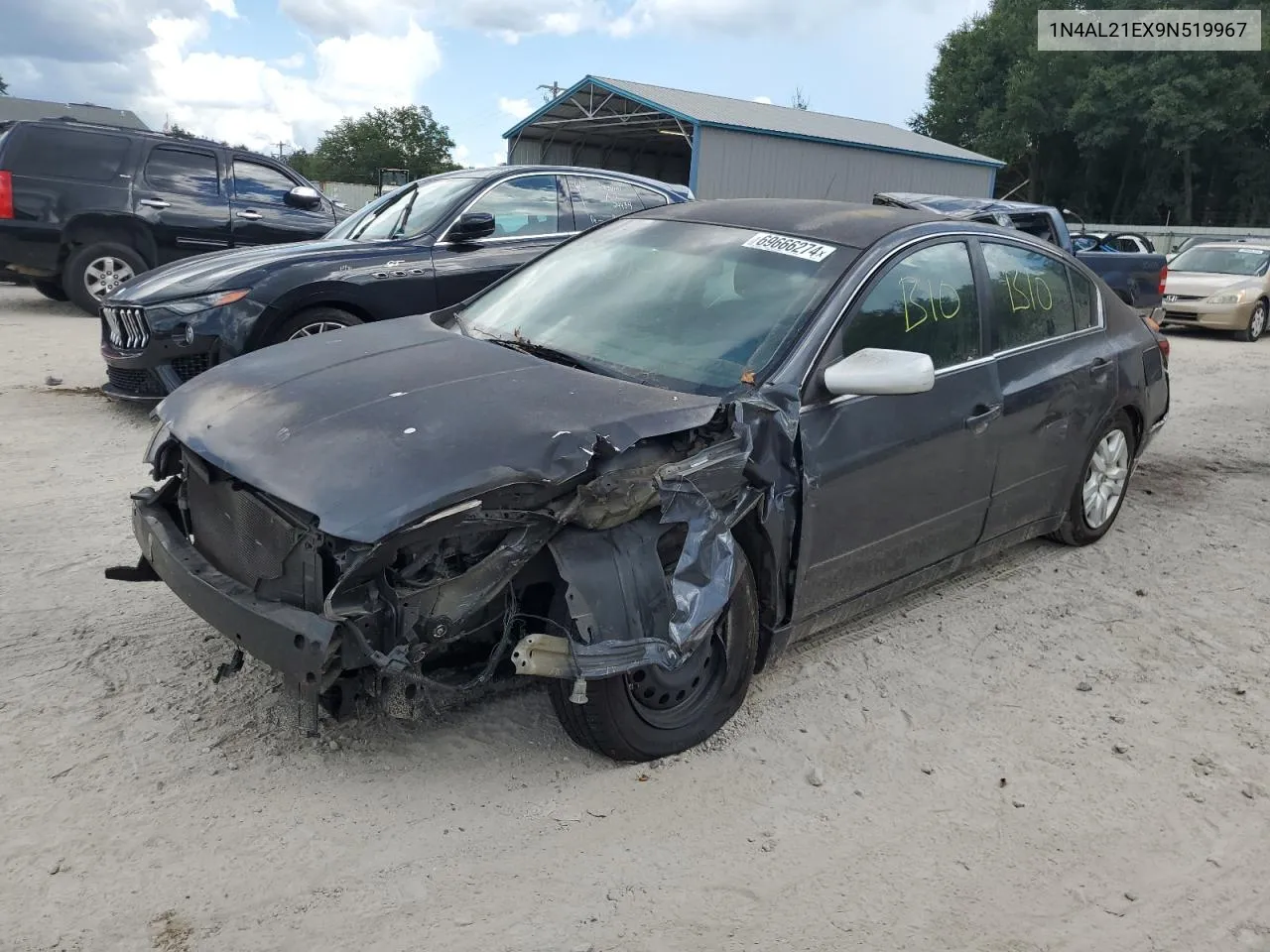 2009 Nissan Altima 2.5 VIN: 1N4AL21EX9N519967 Lot: 69666274