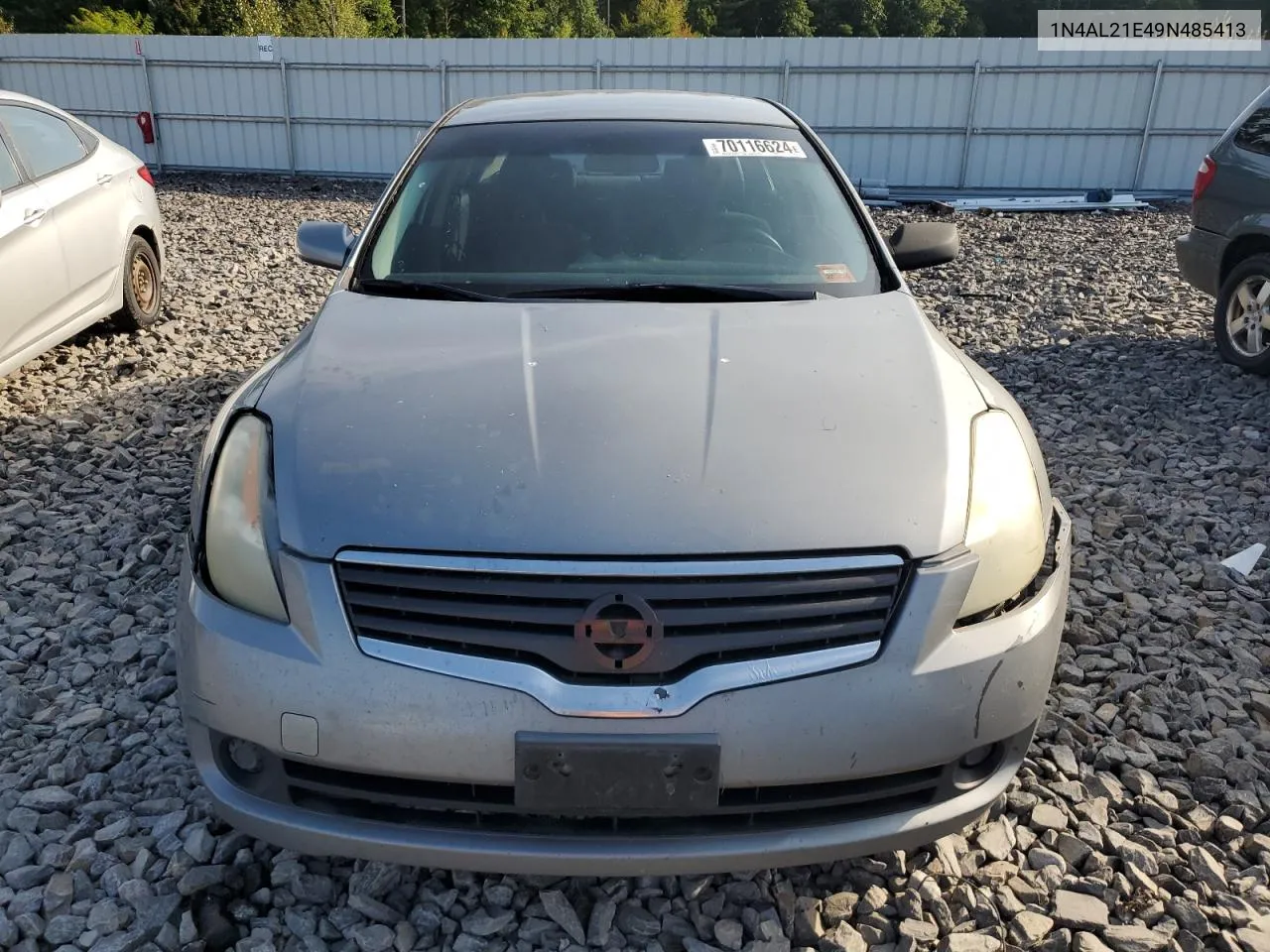 2009 Nissan Altima 2.5 VIN: 1N4AL21E49N485413 Lot: 70116624