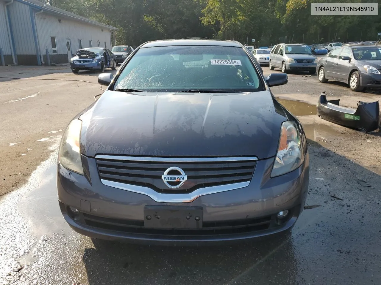 2009 Nissan Altima 2.5 VIN: 1N4AL21E19N545910 Lot: 70226394