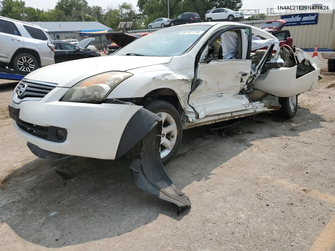 2009 Nissan Altima 2.5 VIN: 1N4AL21E29N471624 Lot: 70328804