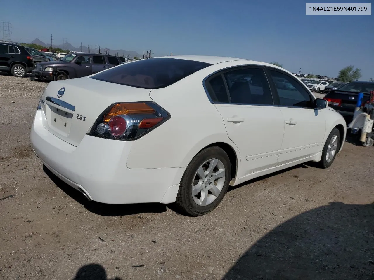 2009 Nissan Altima 2.5 VIN: 1N4AL21E69N401799 Lot: 70963444