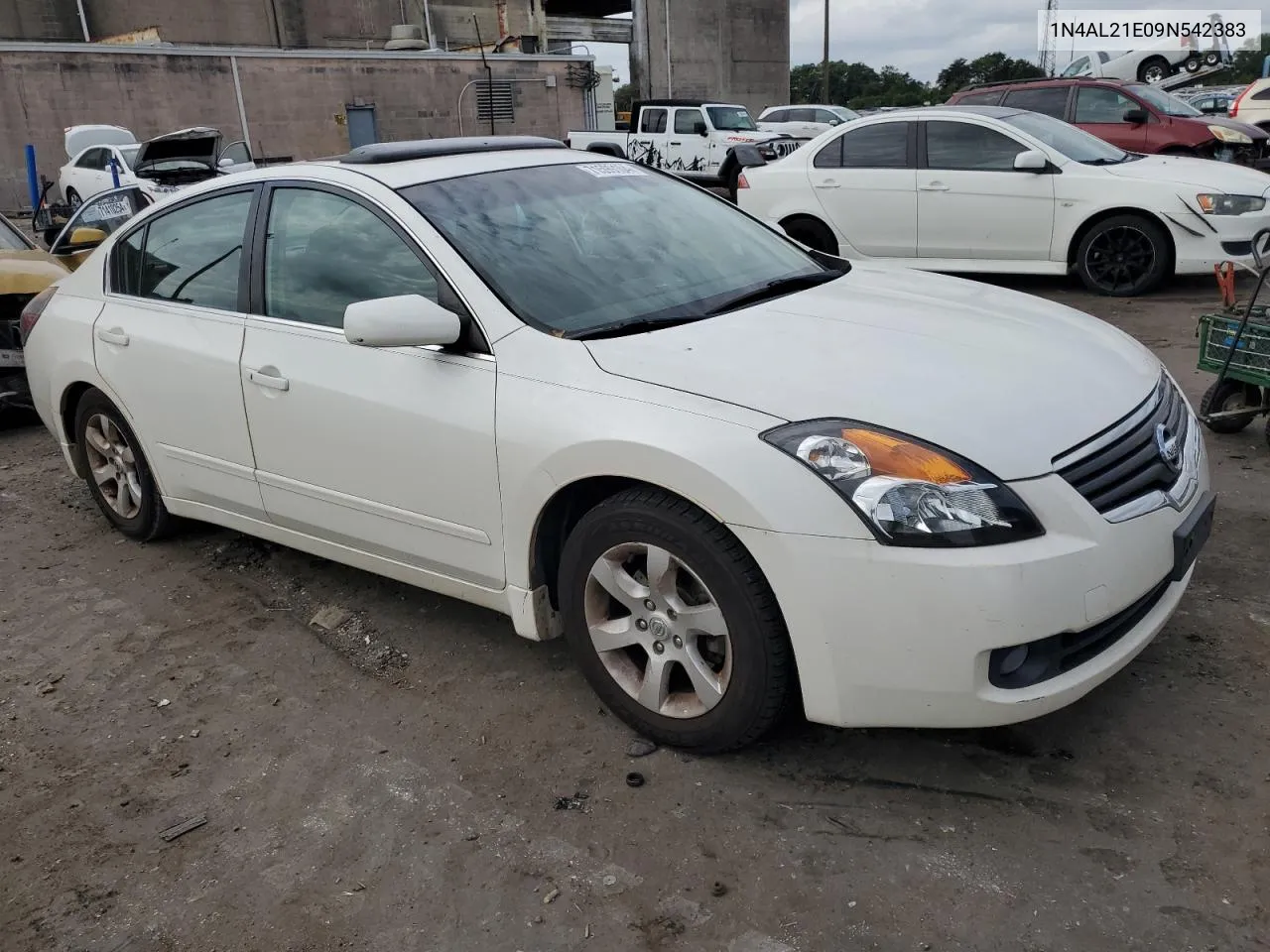 2009 Nissan Altima 2.5 VIN: 1N4AL21E09N542383 Lot: 71599104