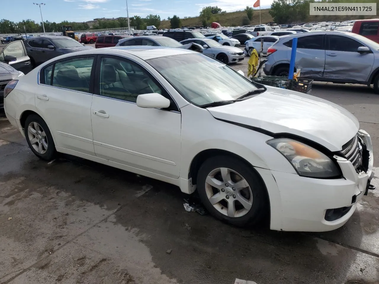 2009 Nissan Altima 2.5 VIN: 1N4AL21E59N411725 Lot: 71735054