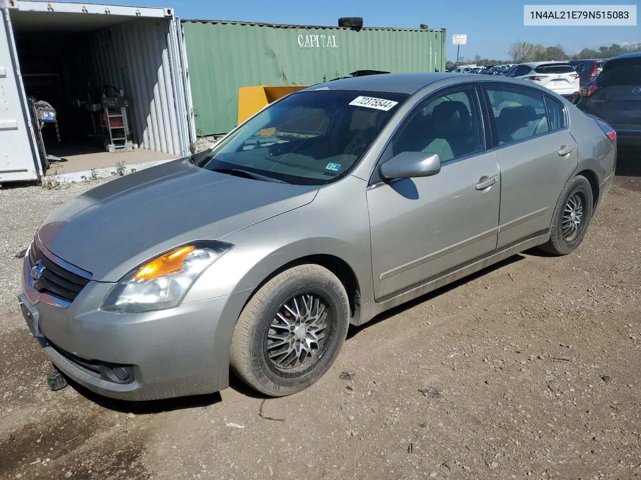 2009 Nissan Altima 2.5 VIN: 1N4AL21E79N515083 Lot: 72375544