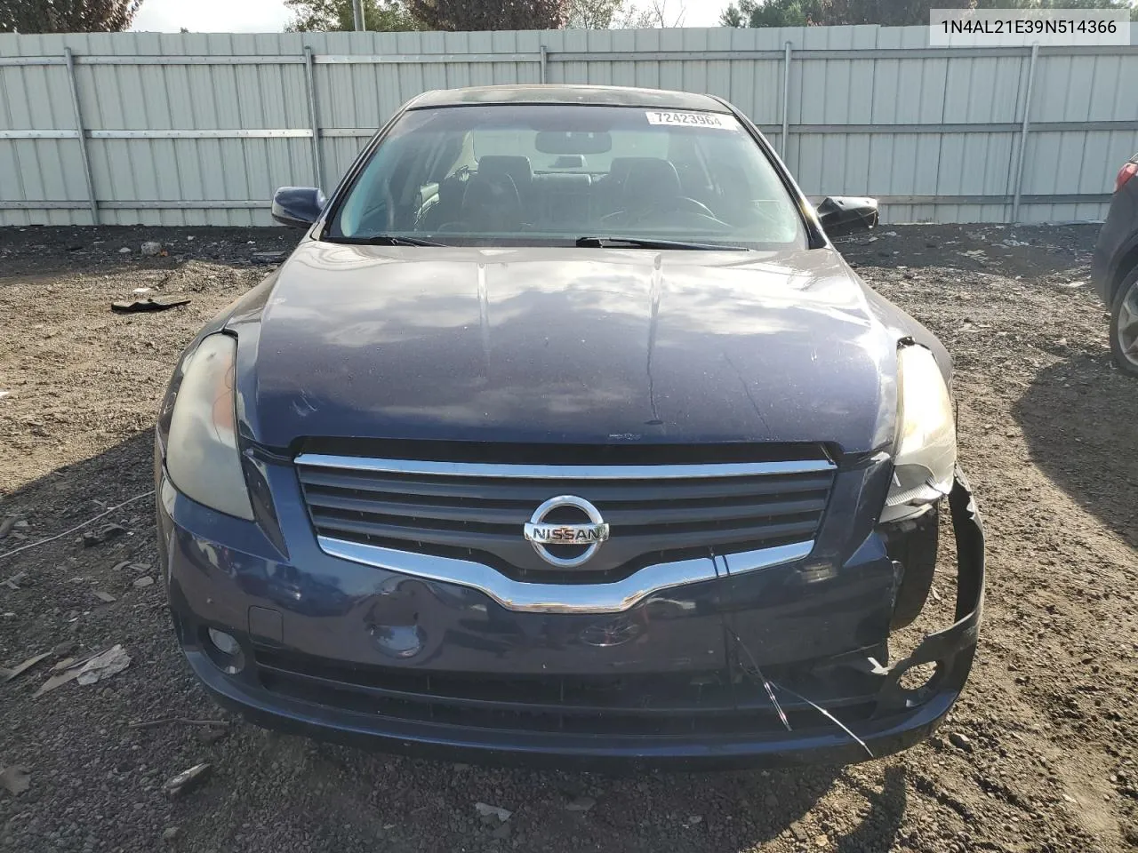 1N4AL21E39N514366 2009 Nissan Altima 2.5