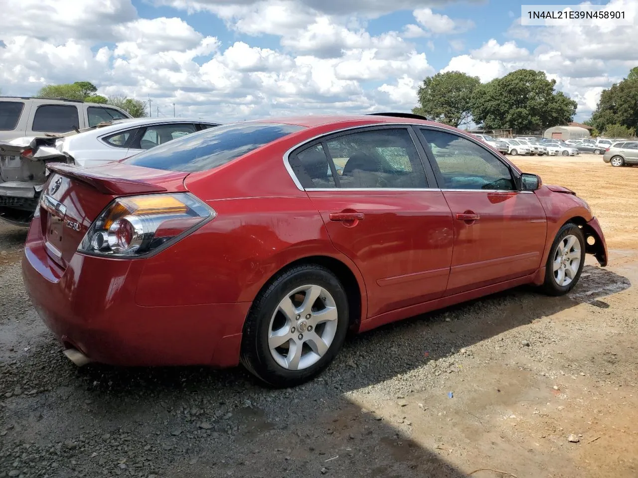 2009 Nissan Altima 2.5 VIN: 1N4AL21E39N458901 Lot: 72998124