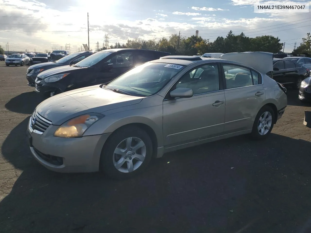 2009 Nissan Altima 2.5 VIN: 1N4AL21E39N467047 Lot: 73065614