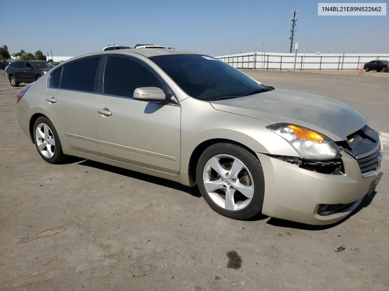 2009 Nissan Altima 3.5Se VIN: 1N4BL21E89N522662 Lot: 73251354