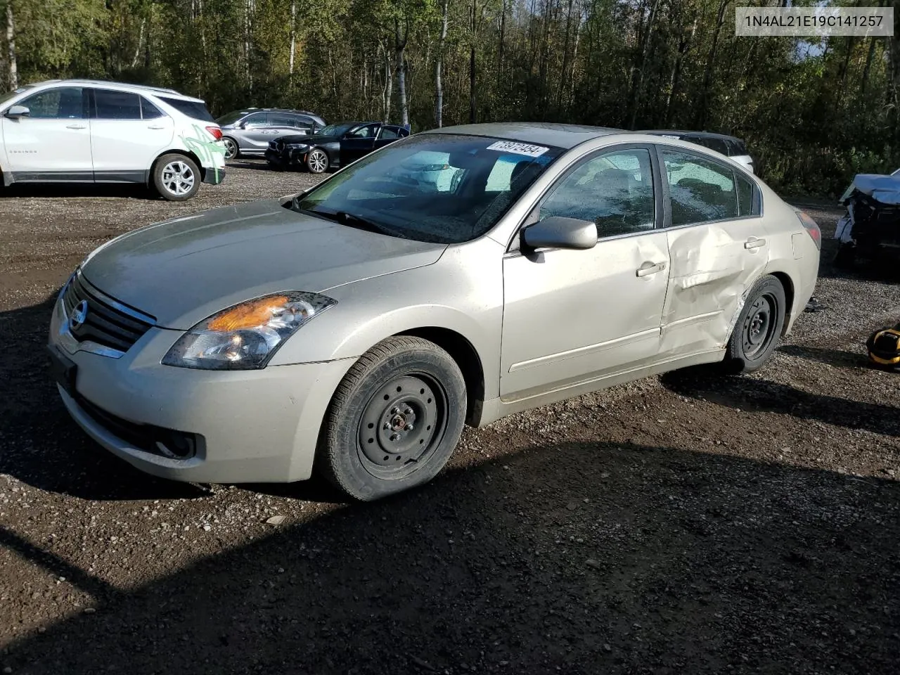 2009 Nissan Altima 2.5 VIN: 1N4AL21E19C141257 Lot: 73972454