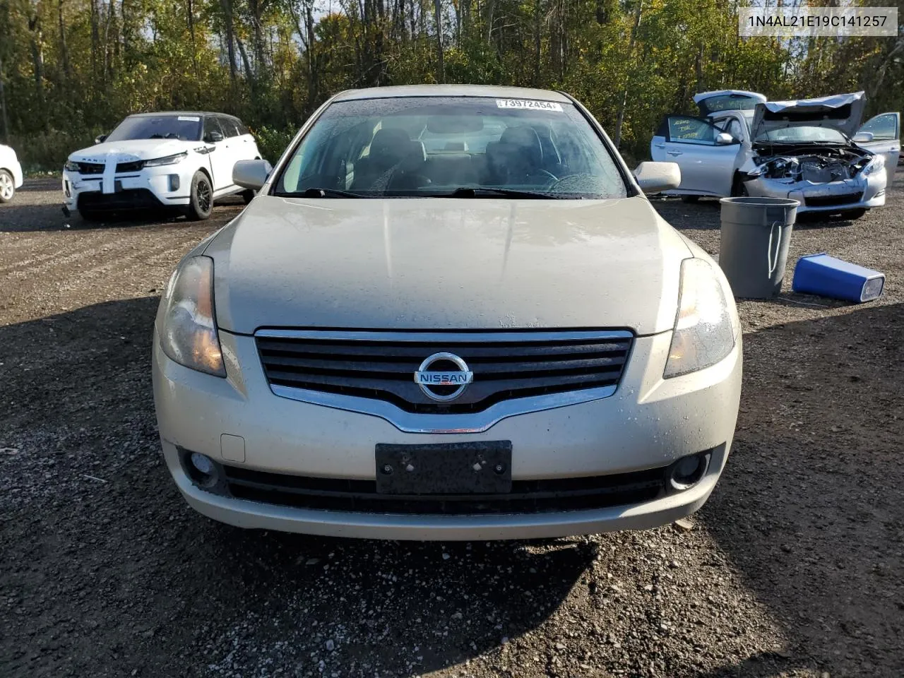 2009 Nissan Altima 2.5 VIN: 1N4AL21E19C141257 Lot: 73972454