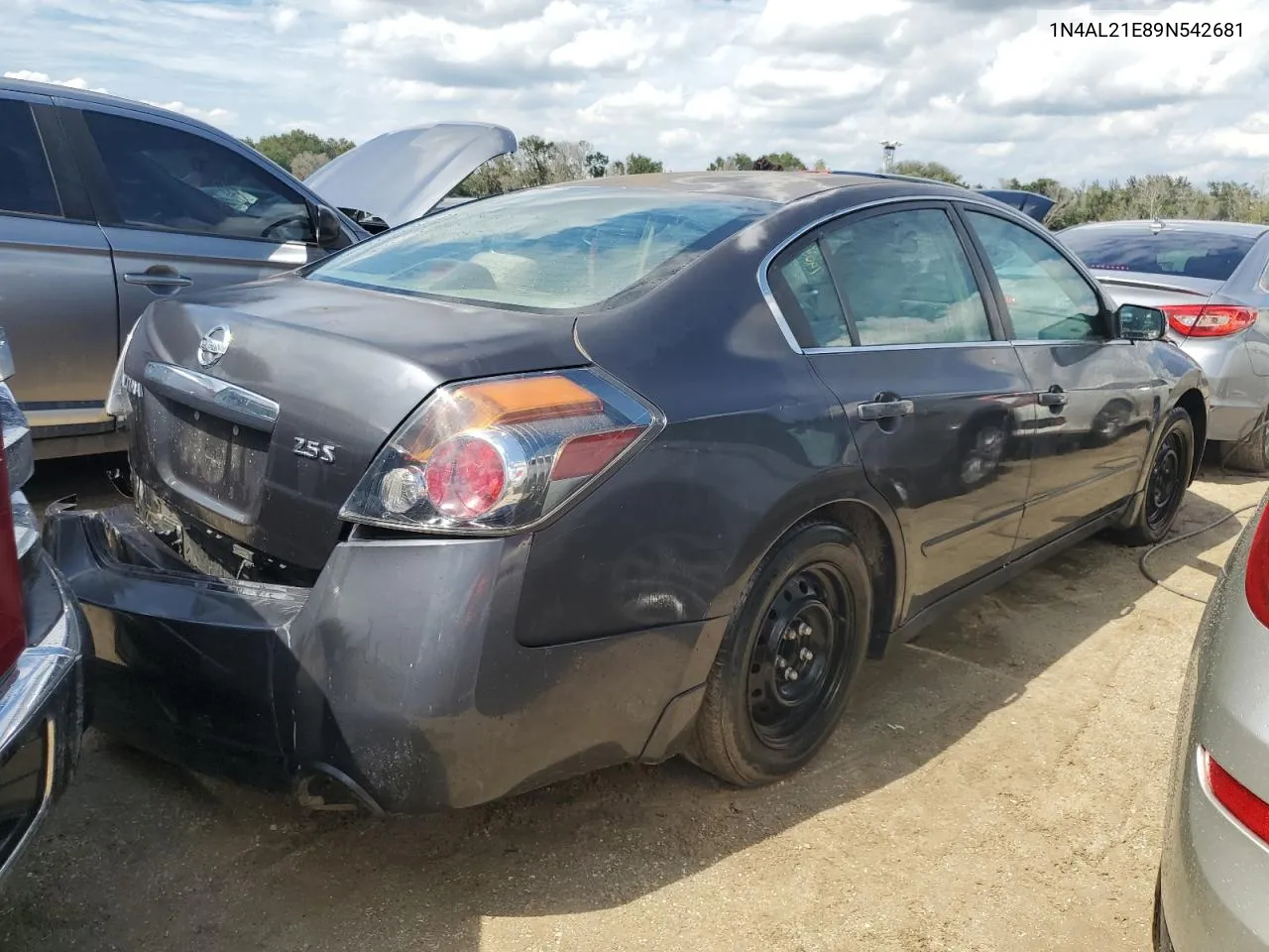 2009 Nissan Altima 2.5 VIN: 1N4AL21E89N542681 Lot: 74050974