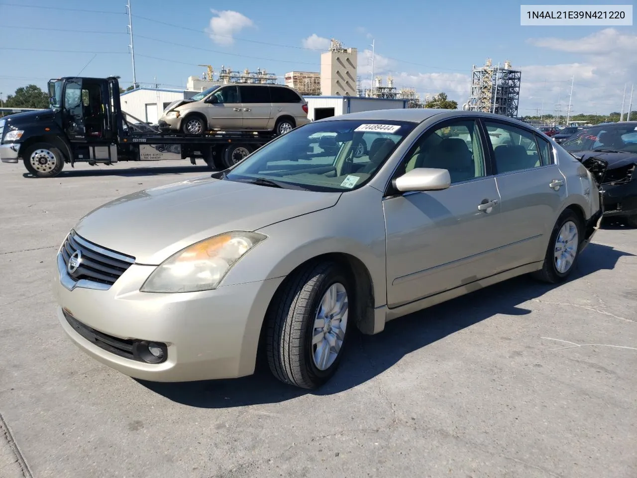 2009 Nissan Altima 2.5 VIN: 1N4AL21E39N421220 Lot: 74489444