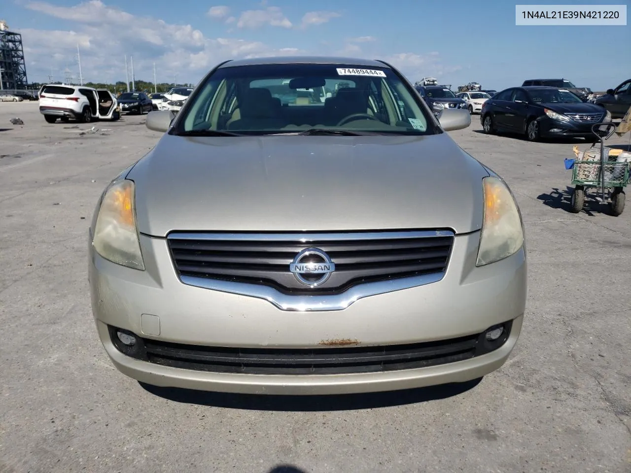 2009 Nissan Altima 2.5 VIN: 1N4AL21E39N421220 Lot: 74489444