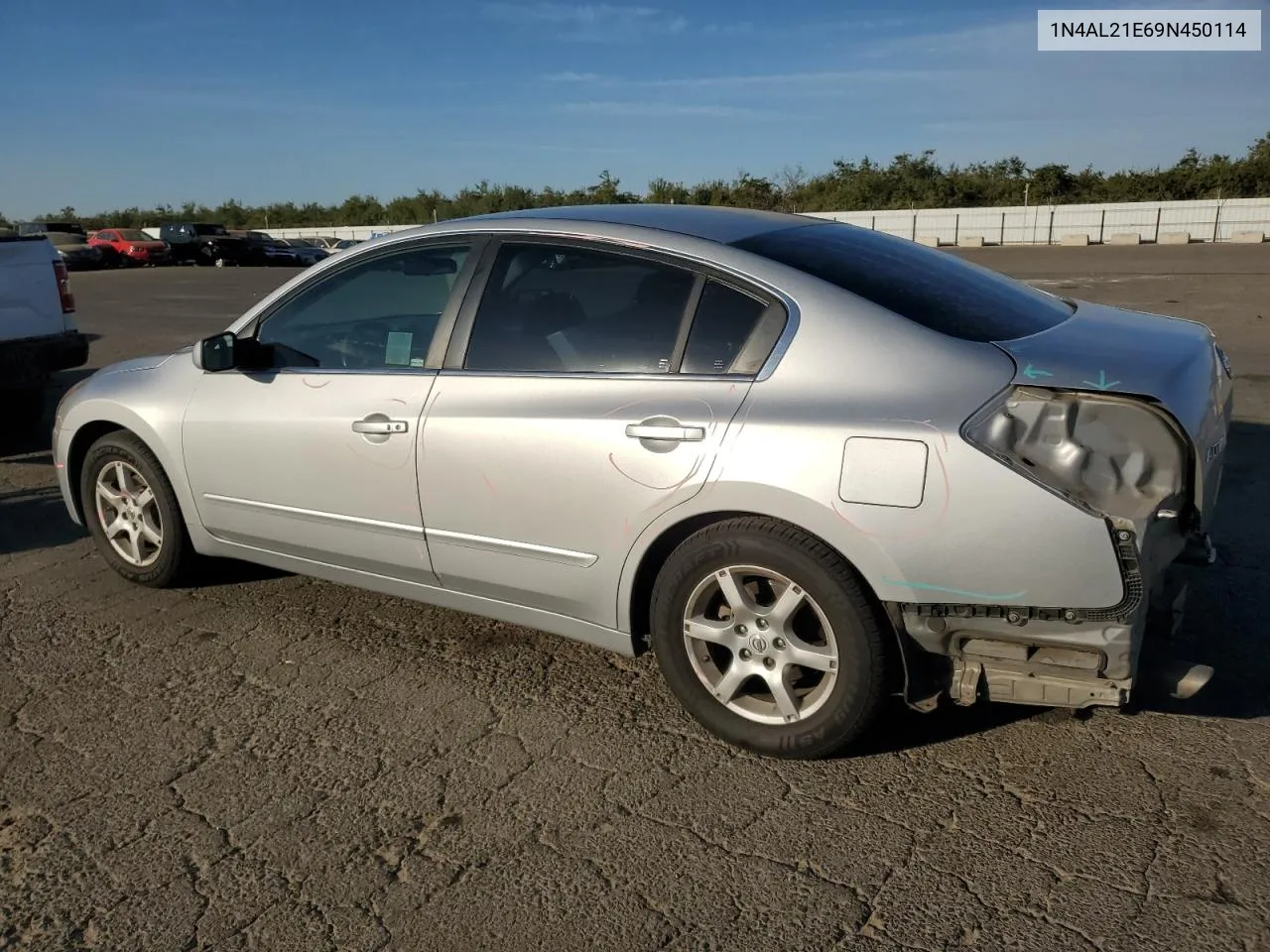 2009 Nissan Altima 2.5 VIN: 1N4AL21E69N450114 Lot: 74796634