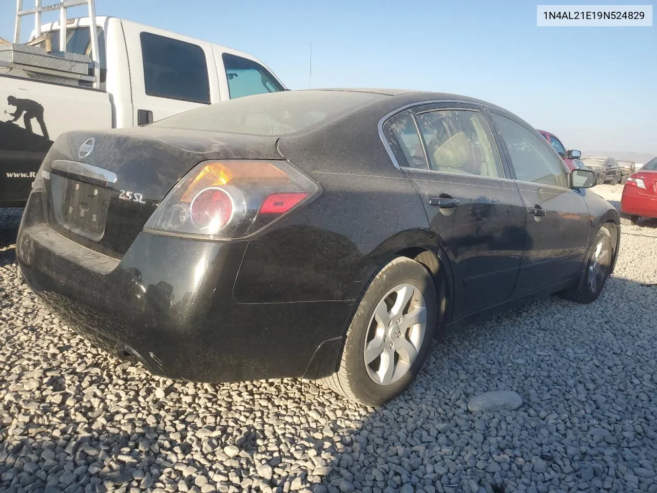 2009 Nissan Altima 2.5 VIN: 1N4AL21E19N524829 Lot: 75008094