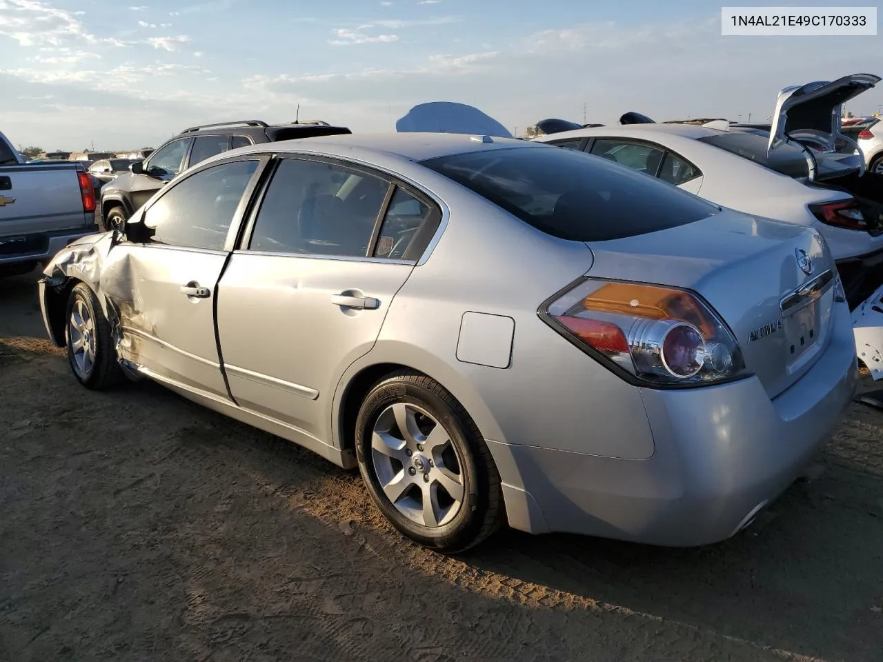 2009 Nissan Altima 2.5 VIN: 1N4AL21E49C170333 Lot: 75509774