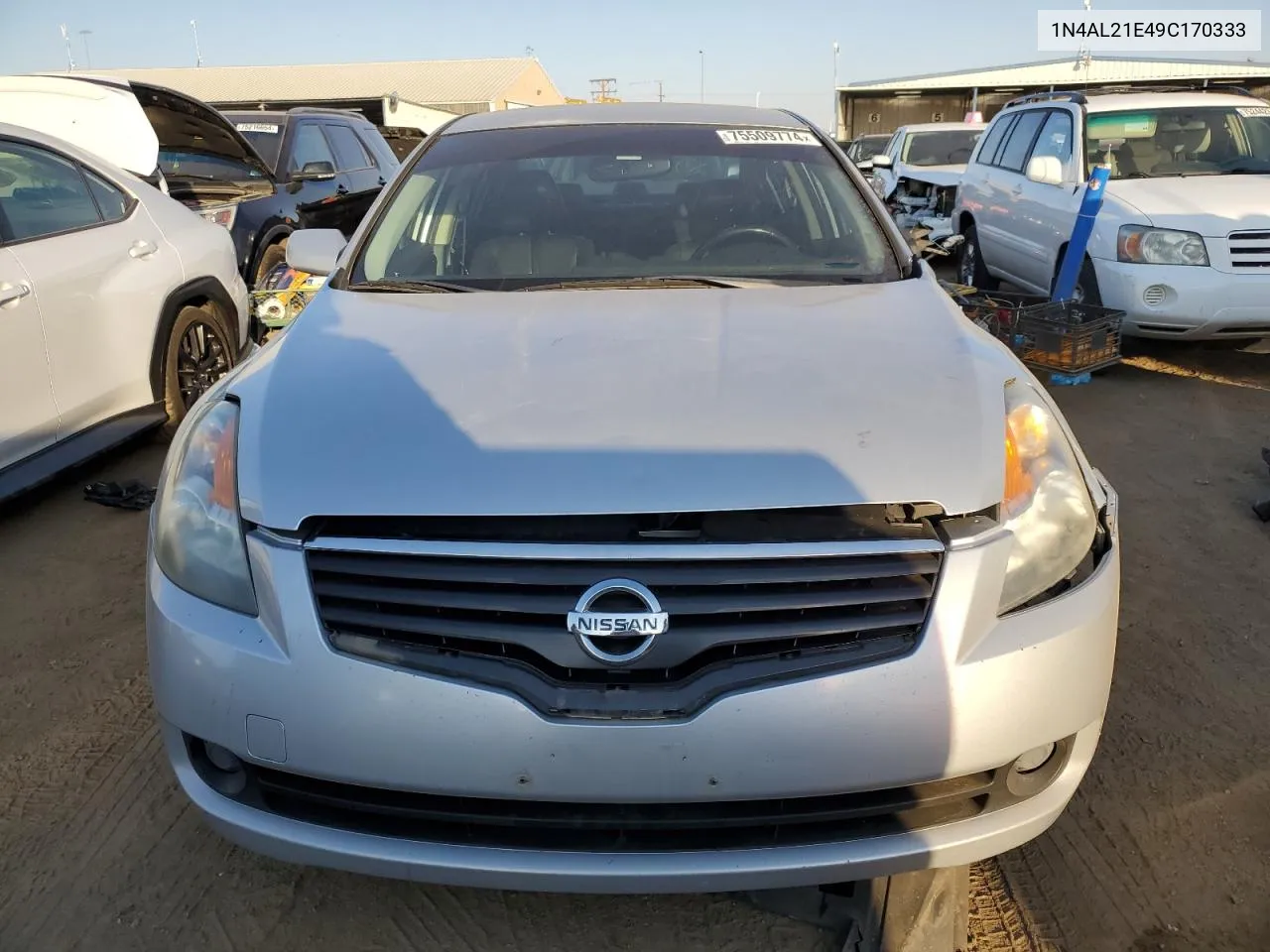 2009 Nissan Altima 2.5 VIN: 1N4AL21E49C170333 Lot: 75509774