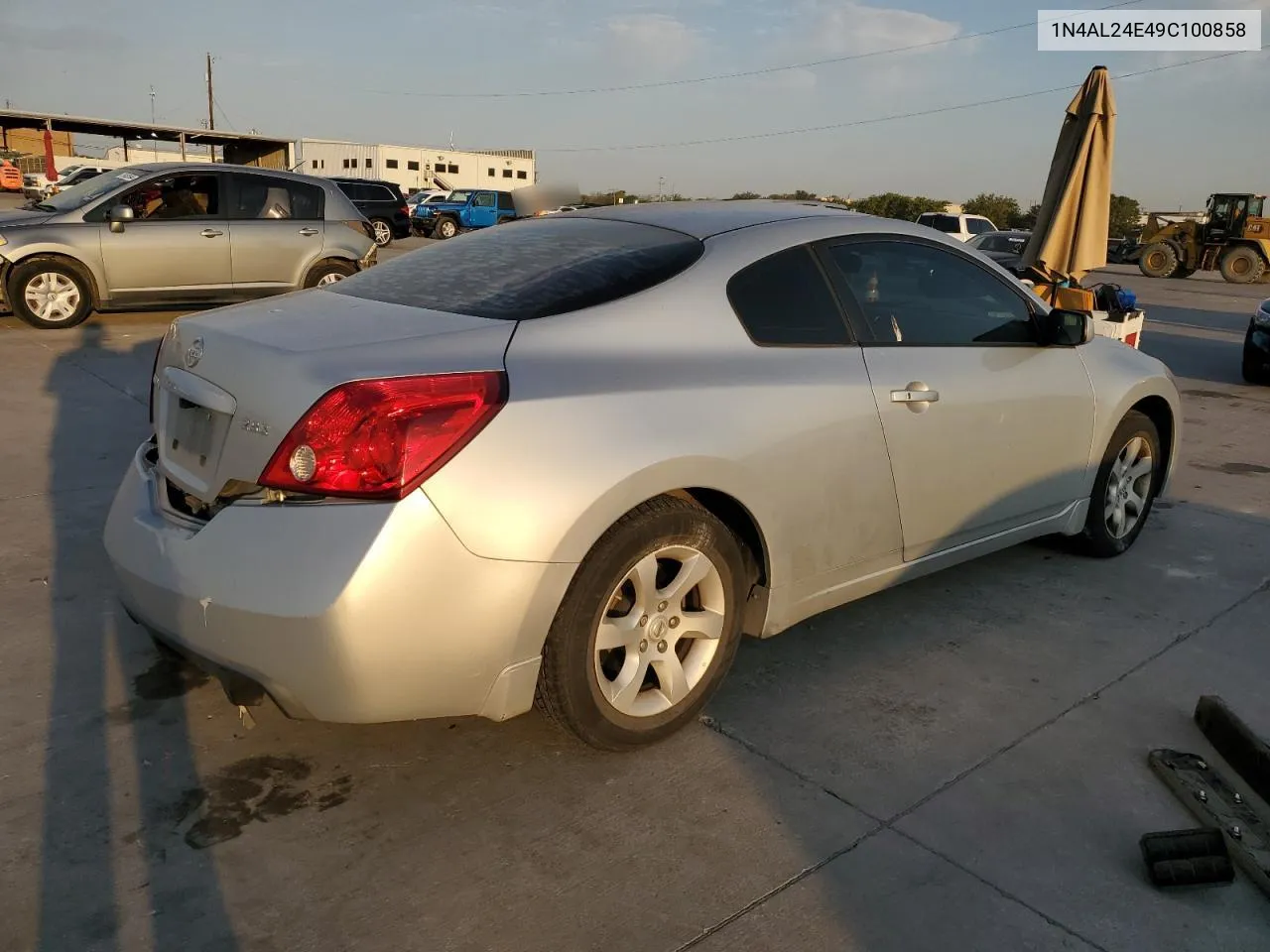 2009 Nissan Altima 2.5S VIN: 1N4AL24E49C100858 Lot: 75758484